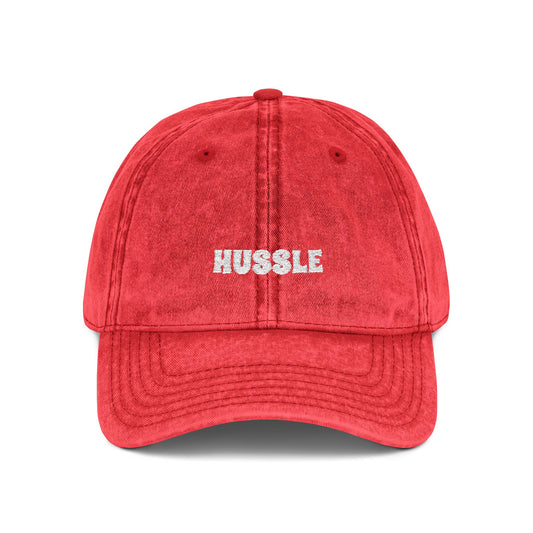Hussle vintage baseball cap