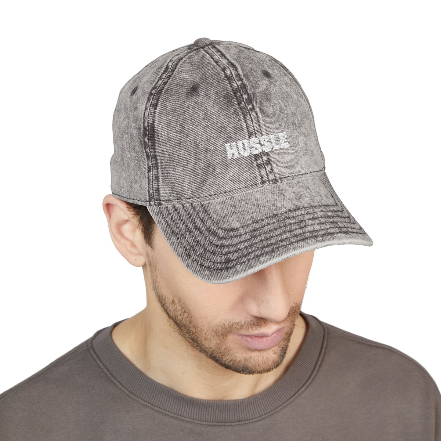 Hussle vintage baseball cap
