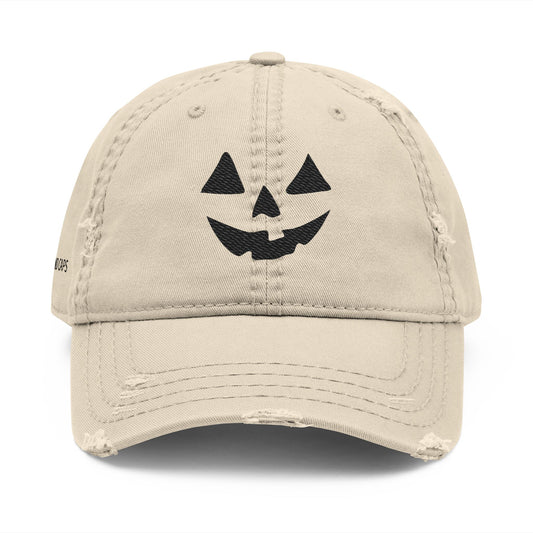 Halloween Distressed Dad Hat 4