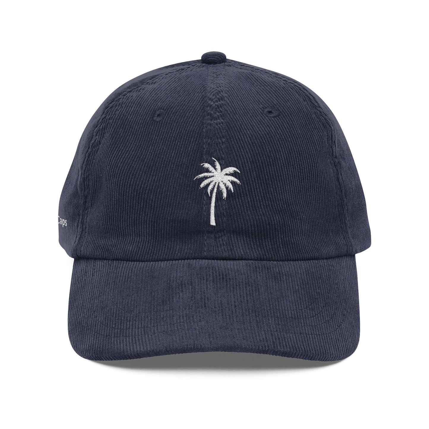 Palm Tree Corduroy Cap