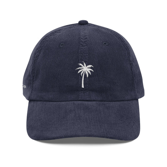 Palm Tree Corduroy Cap