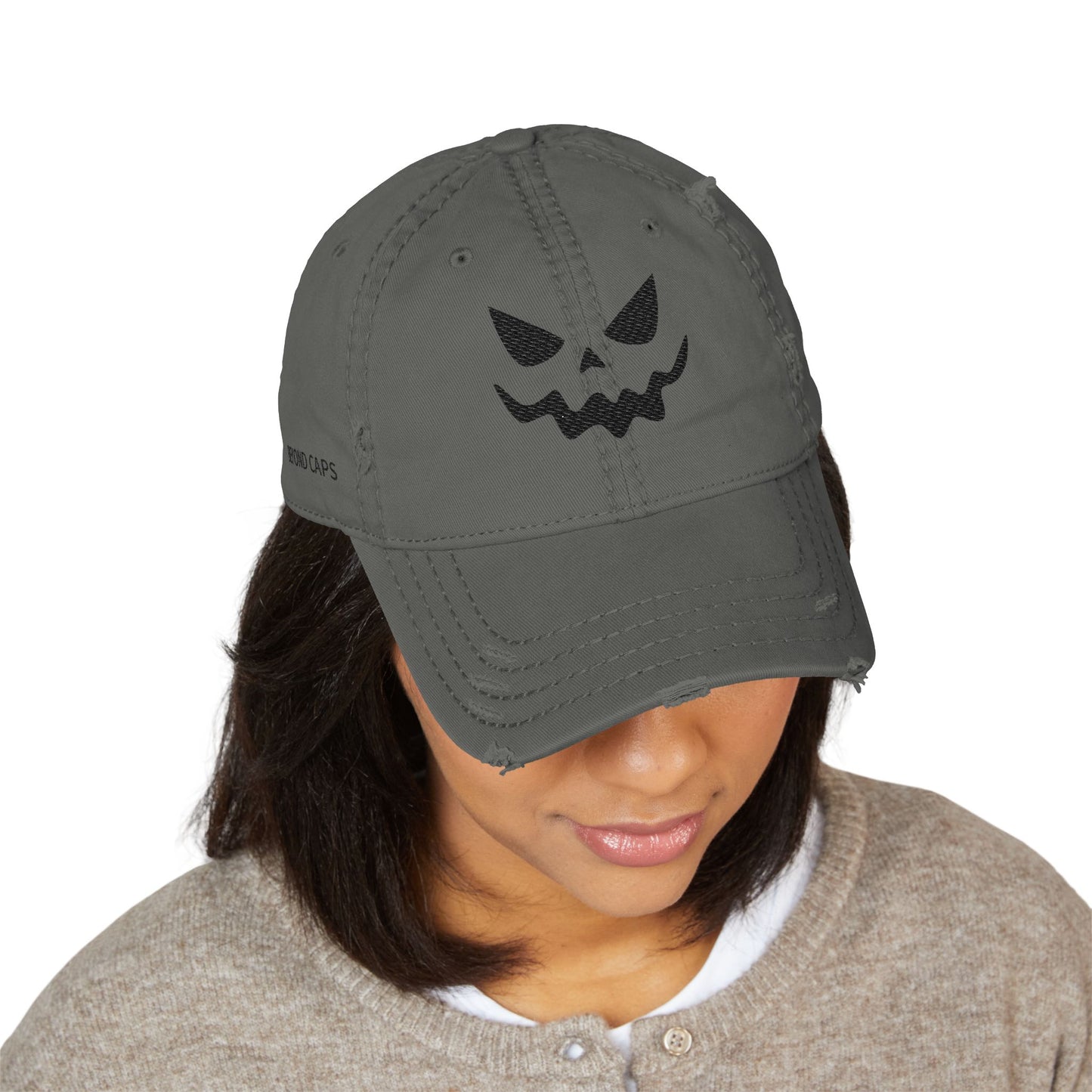 Halloween Distressed Dad Hat 2
