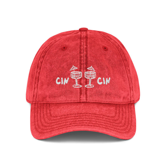 Cin Cin Vintage baseball cap