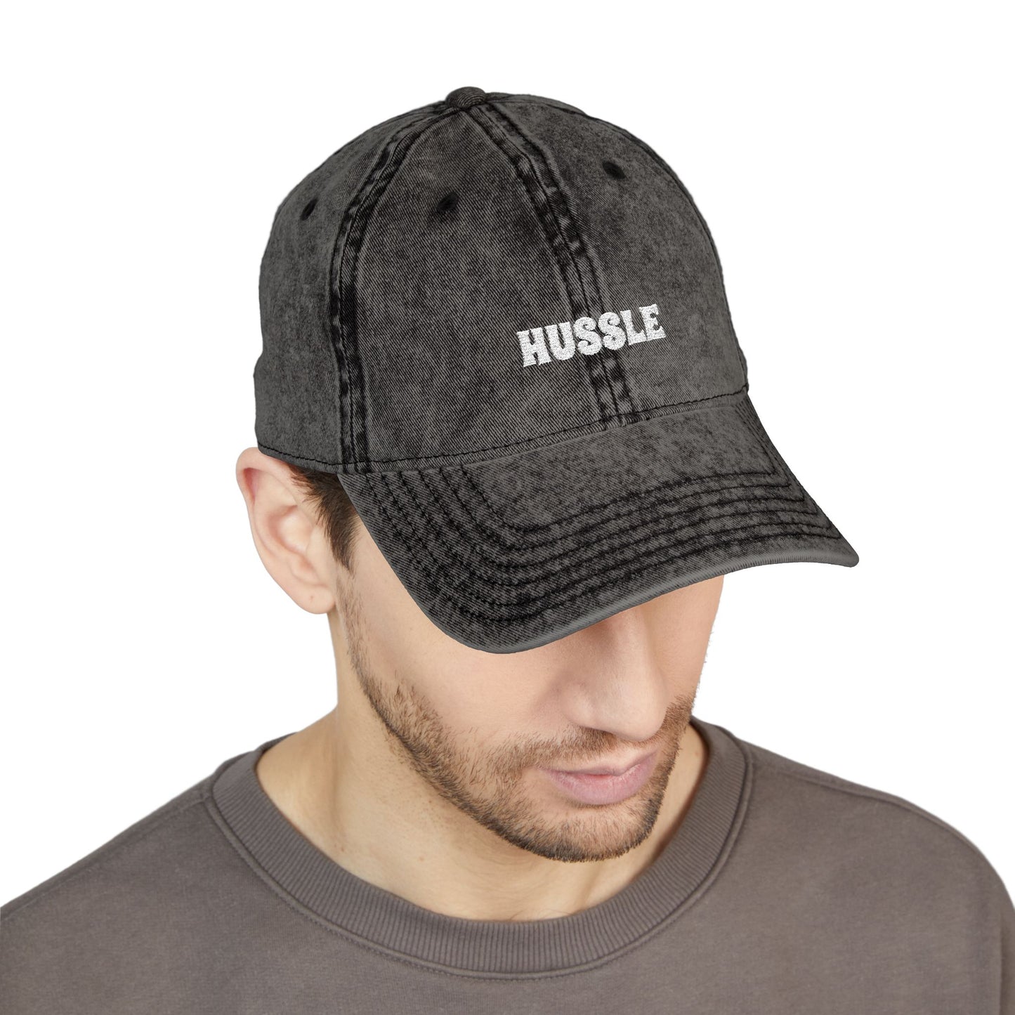 Hussle vintage baseball cap