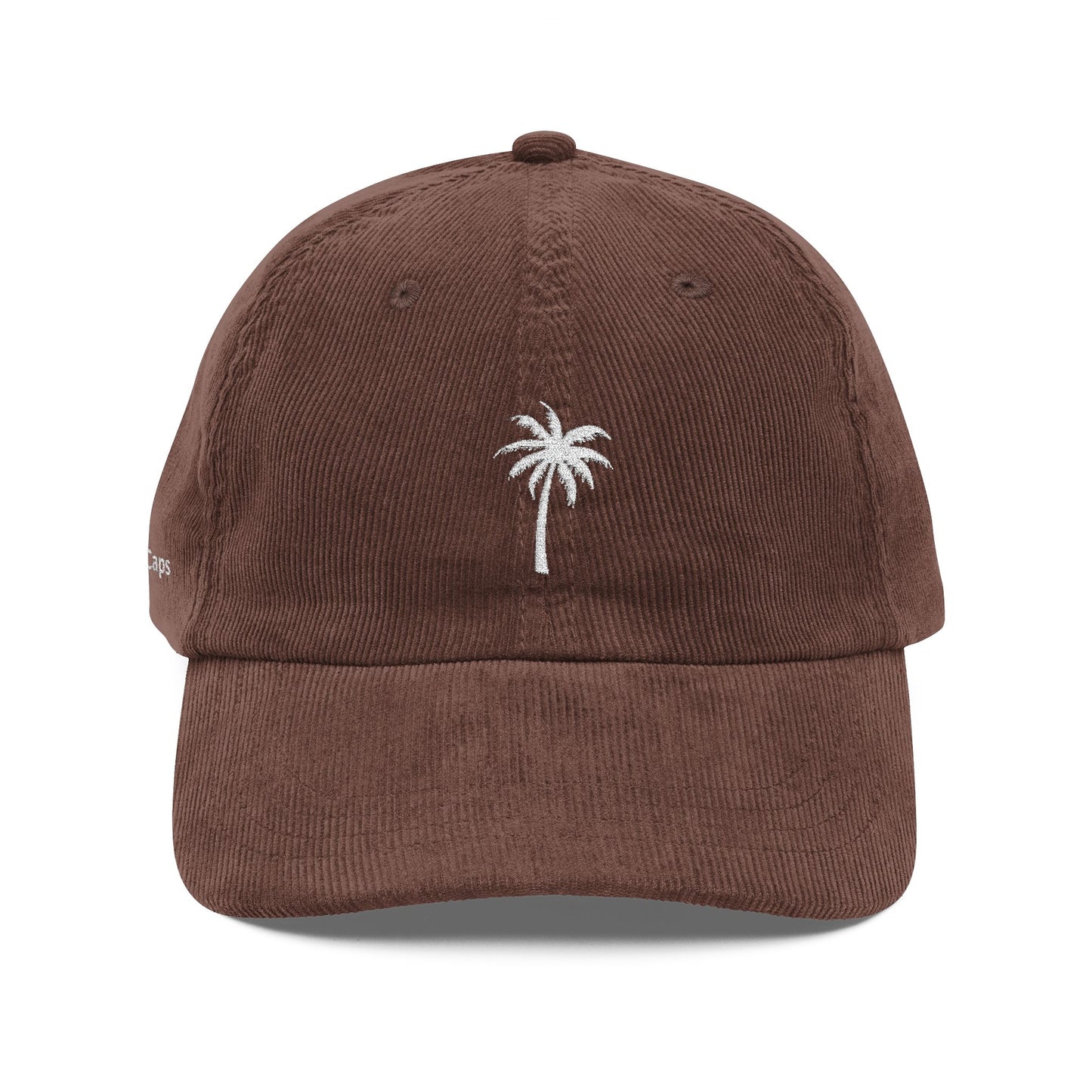 Palm Tree Corduroy Cap