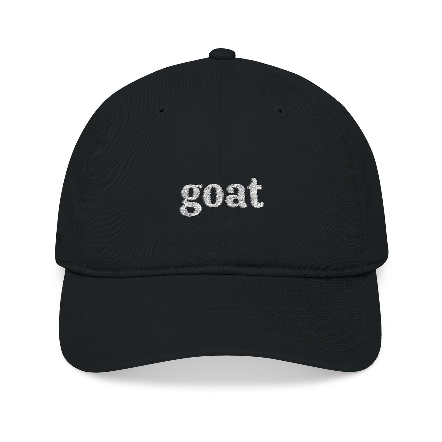 GOAT Baseball Cap Embroidery