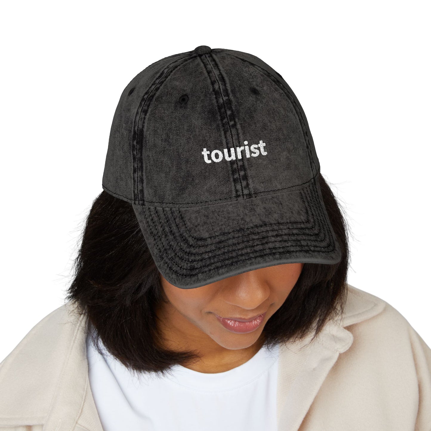 Tourist Vintage baseball cap