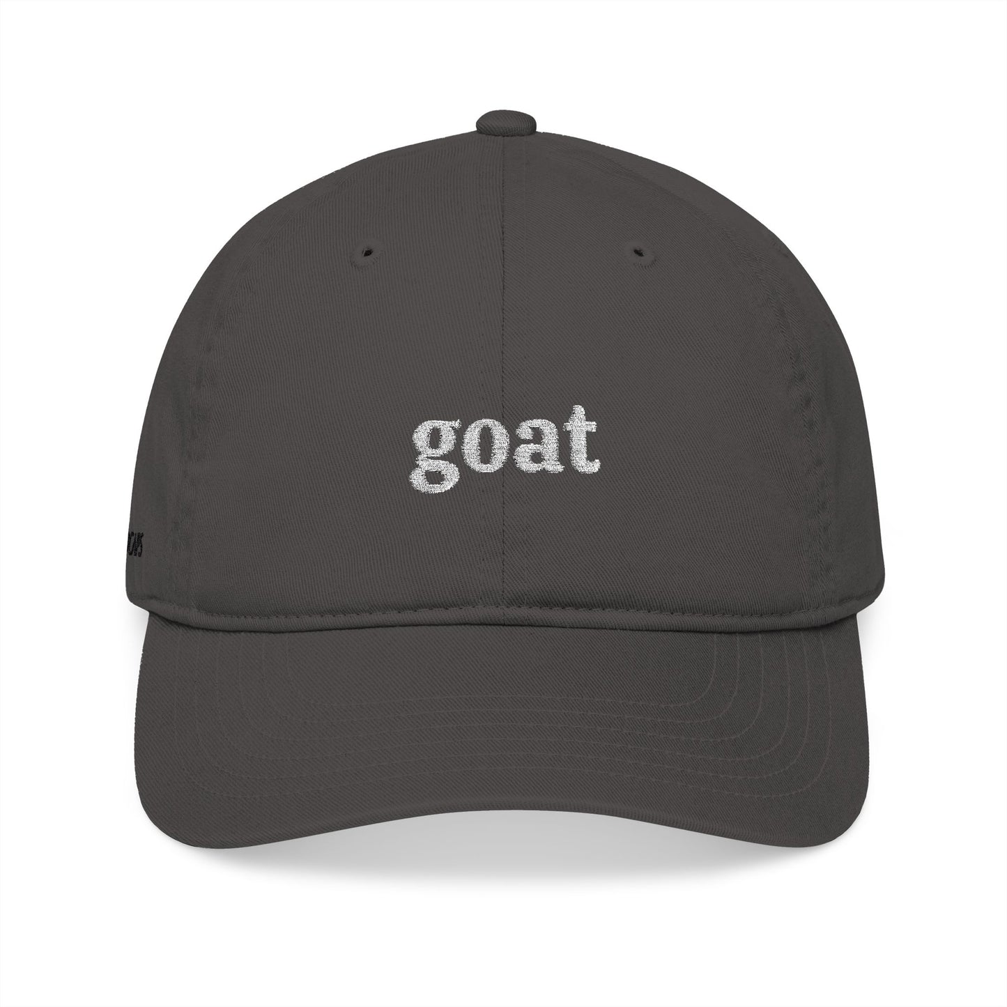 GOAT Baseball Cap Embroidery