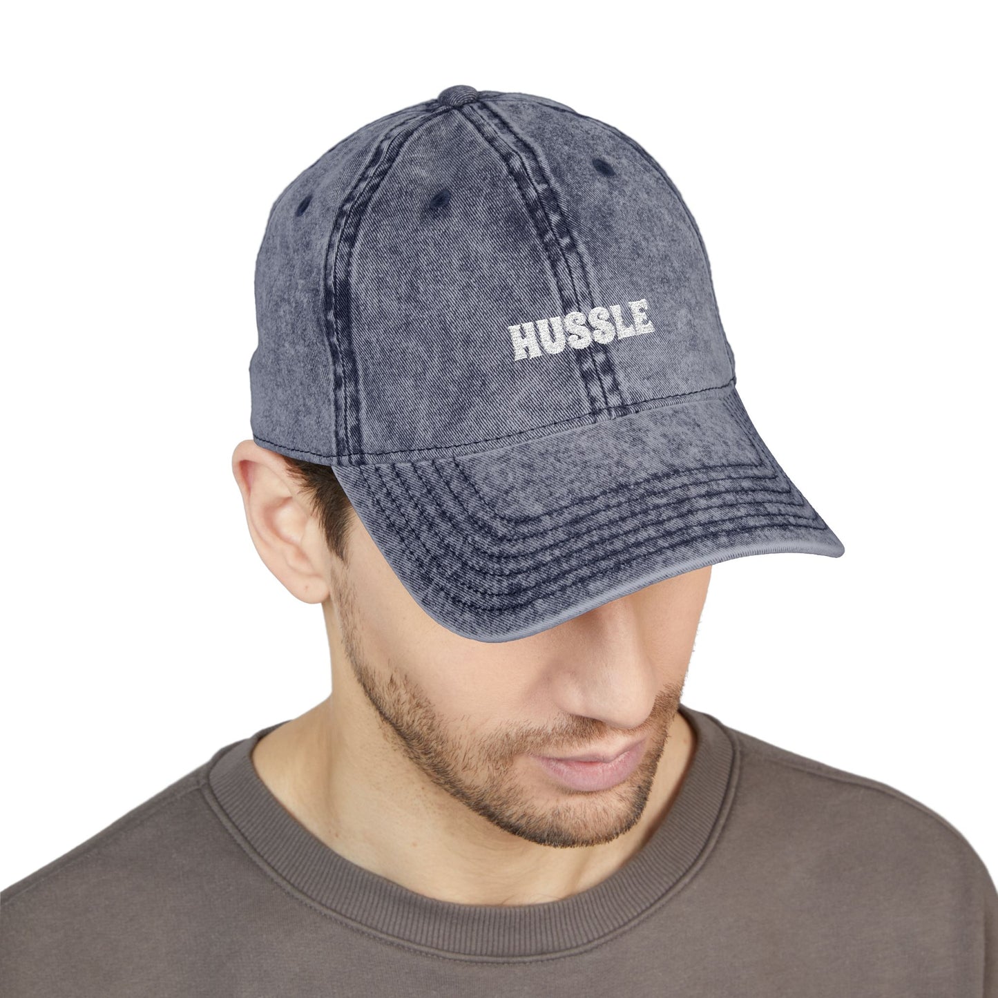 Hussle vintage baseball cap