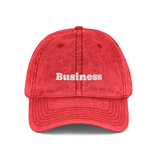 Business Vintage baseball cap