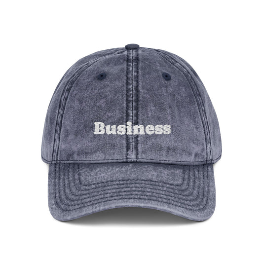 Business Vintage baseball cap