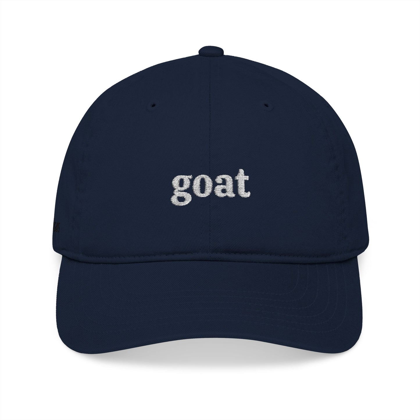 GOAT Baseball Cap Embroidery