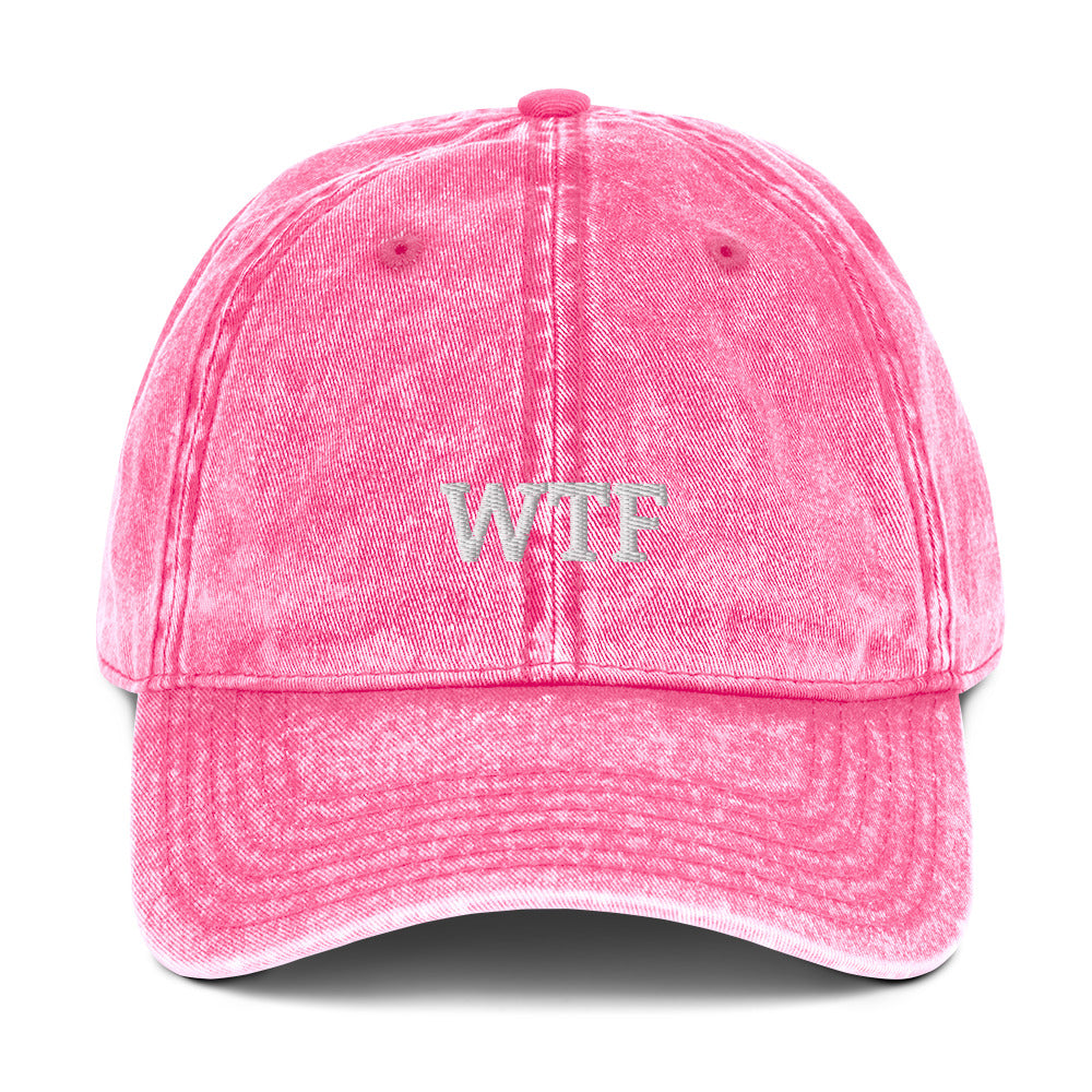 WTF  Baseball Cap vintage